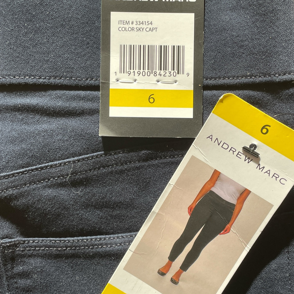 Andrew Marc Women's Straight Fit Pants