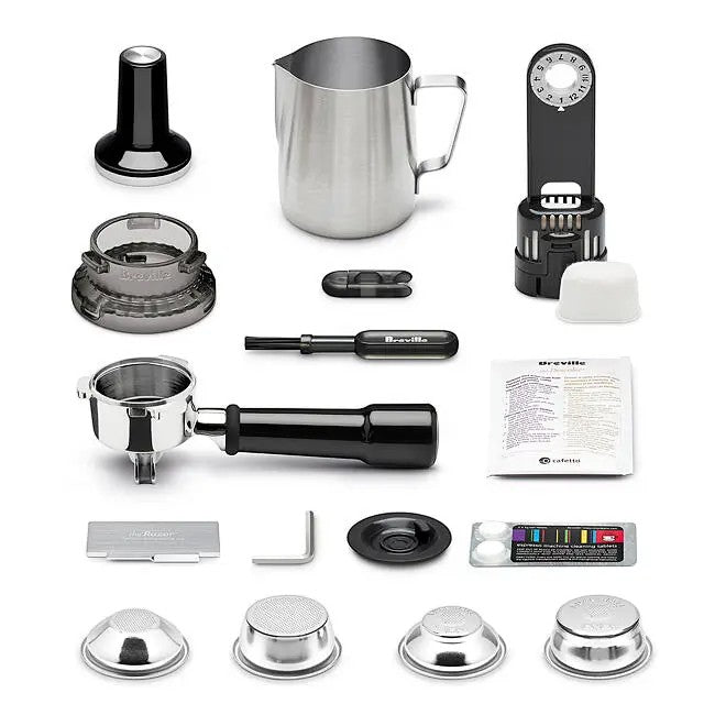 Breville The Barista Express Stainless Steel Coffee Machine - BES875
