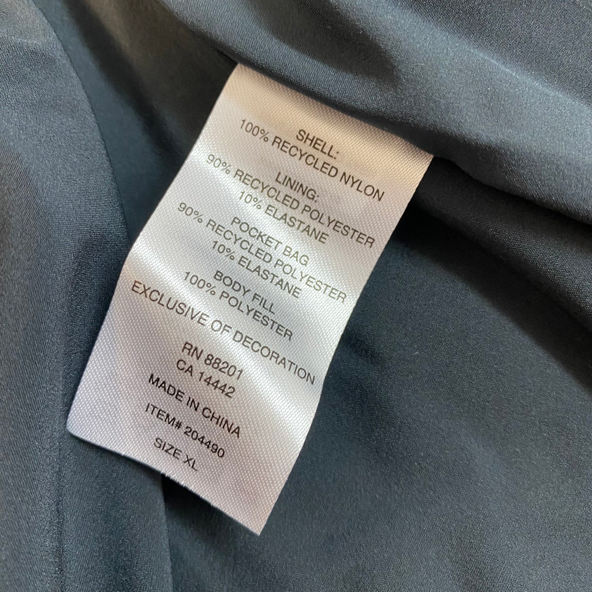 Mondetta Women's Lightweight Insulated Jacket SIZE - Extra Large