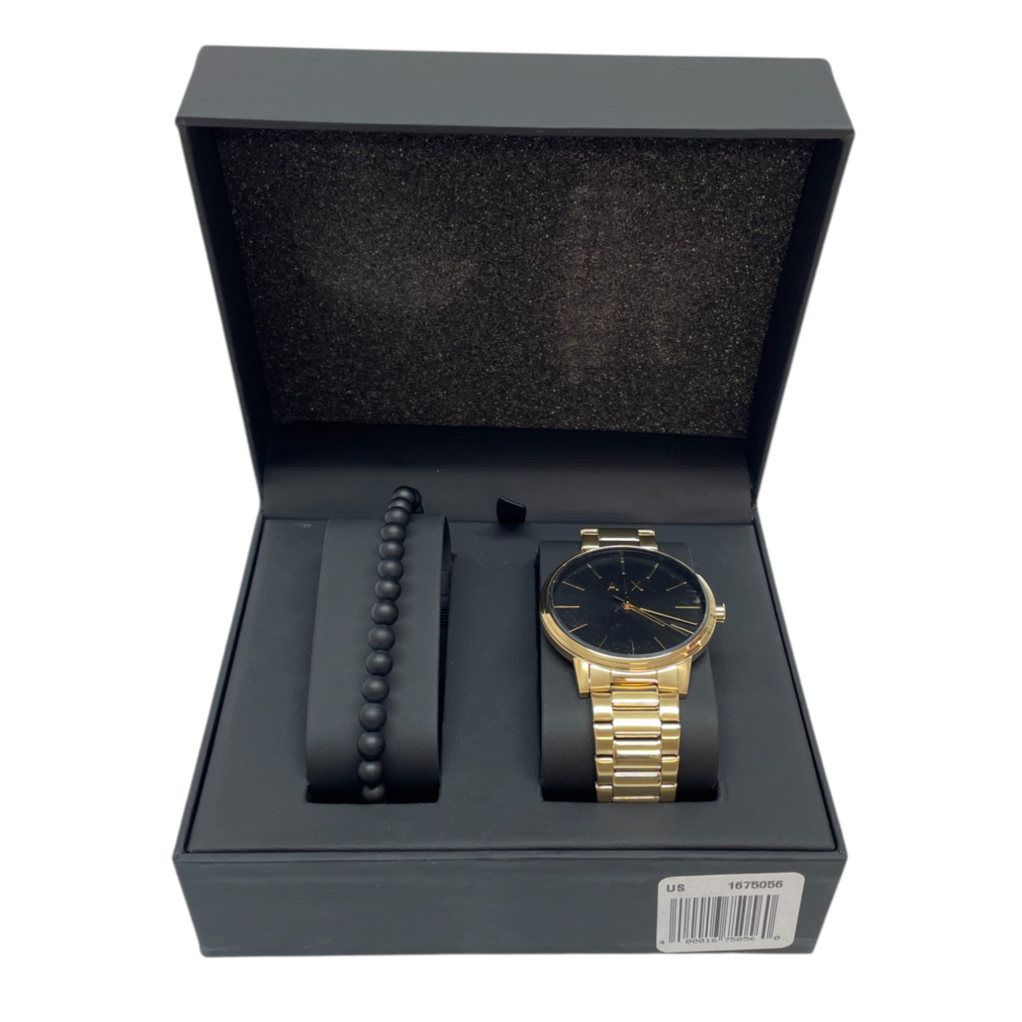 Armani Exchange Men's Watch And Bracelet Gift Set