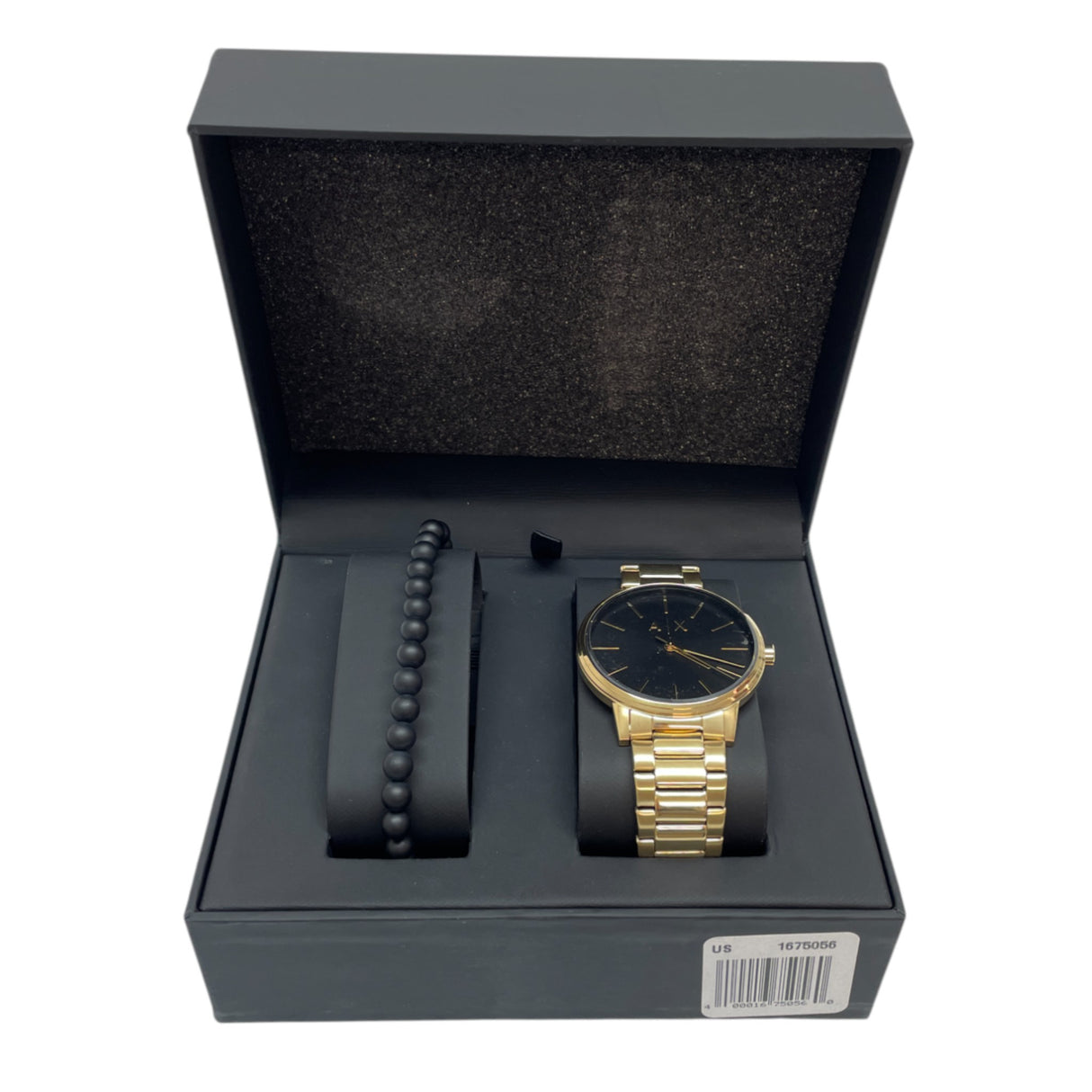 Armani Exchange Men's Watch And Bracelet Gift Set