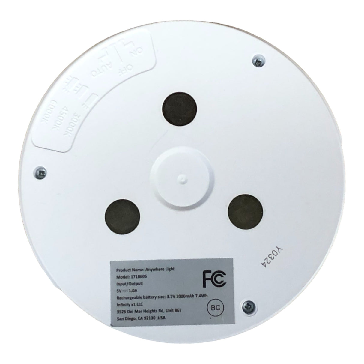 Infinity X1 Portable Aluminium Under Cabinet Light Anywhere 2 Pack