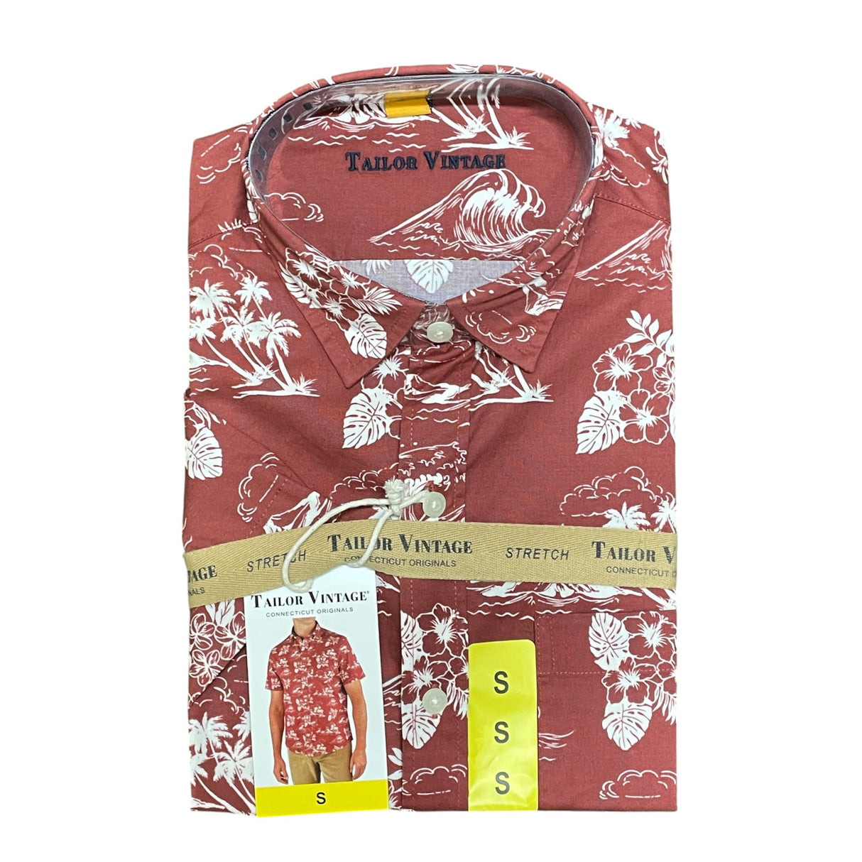 Tailor Vintage Men's Tropical Waves Shirt