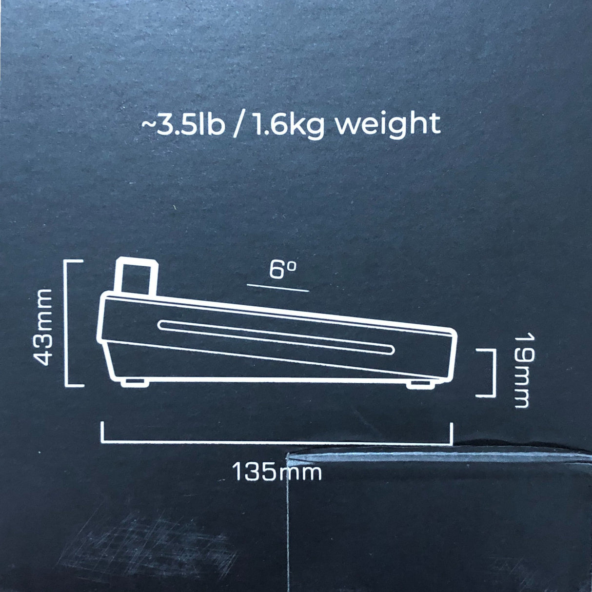 Glorious GMMK Pro 75% RGB Barebones Premium Compact Modular Mechanical Keyboard - Slate Black