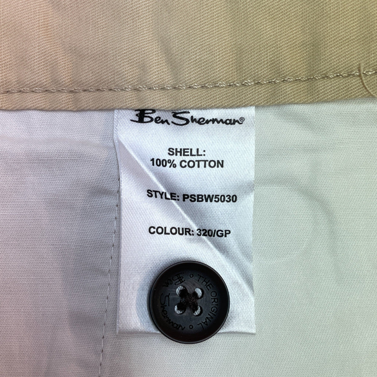 Ben Sherman Men's Chino Shorts - Sand