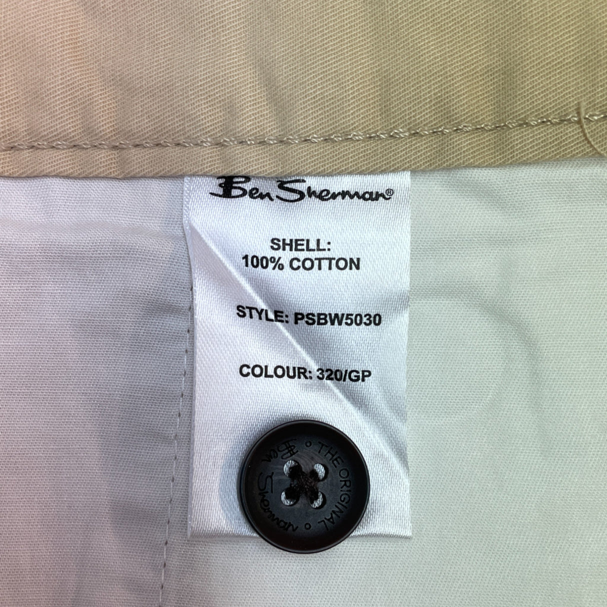 Ben Sherman Men's Chino Shorts - Sand