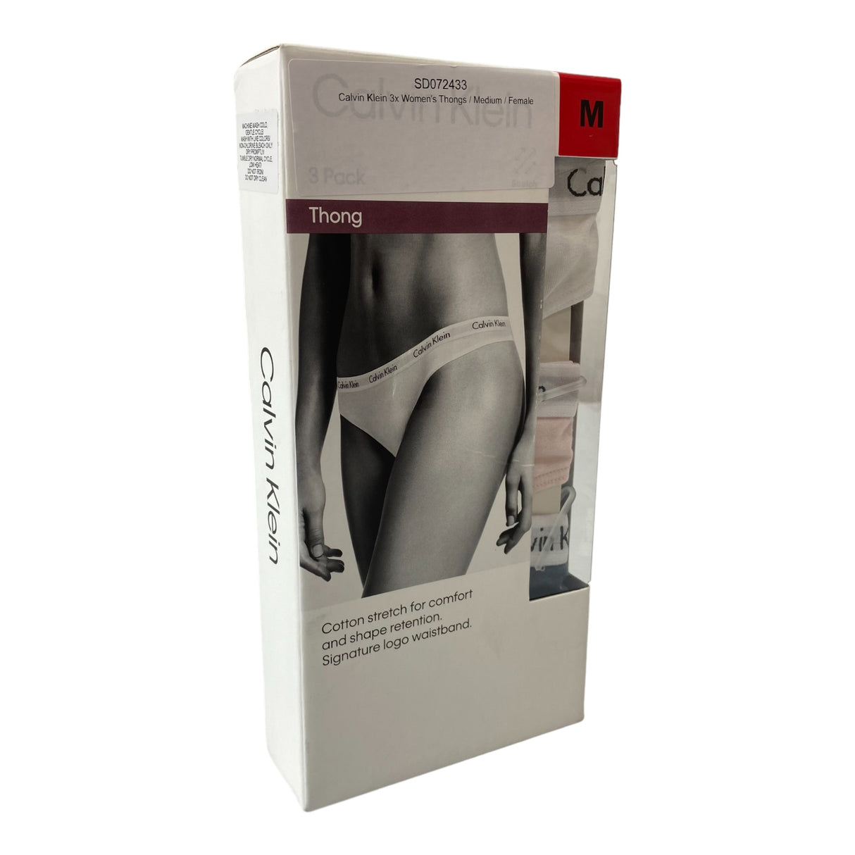 Calvin Klein 3x Women's Thong Underwear