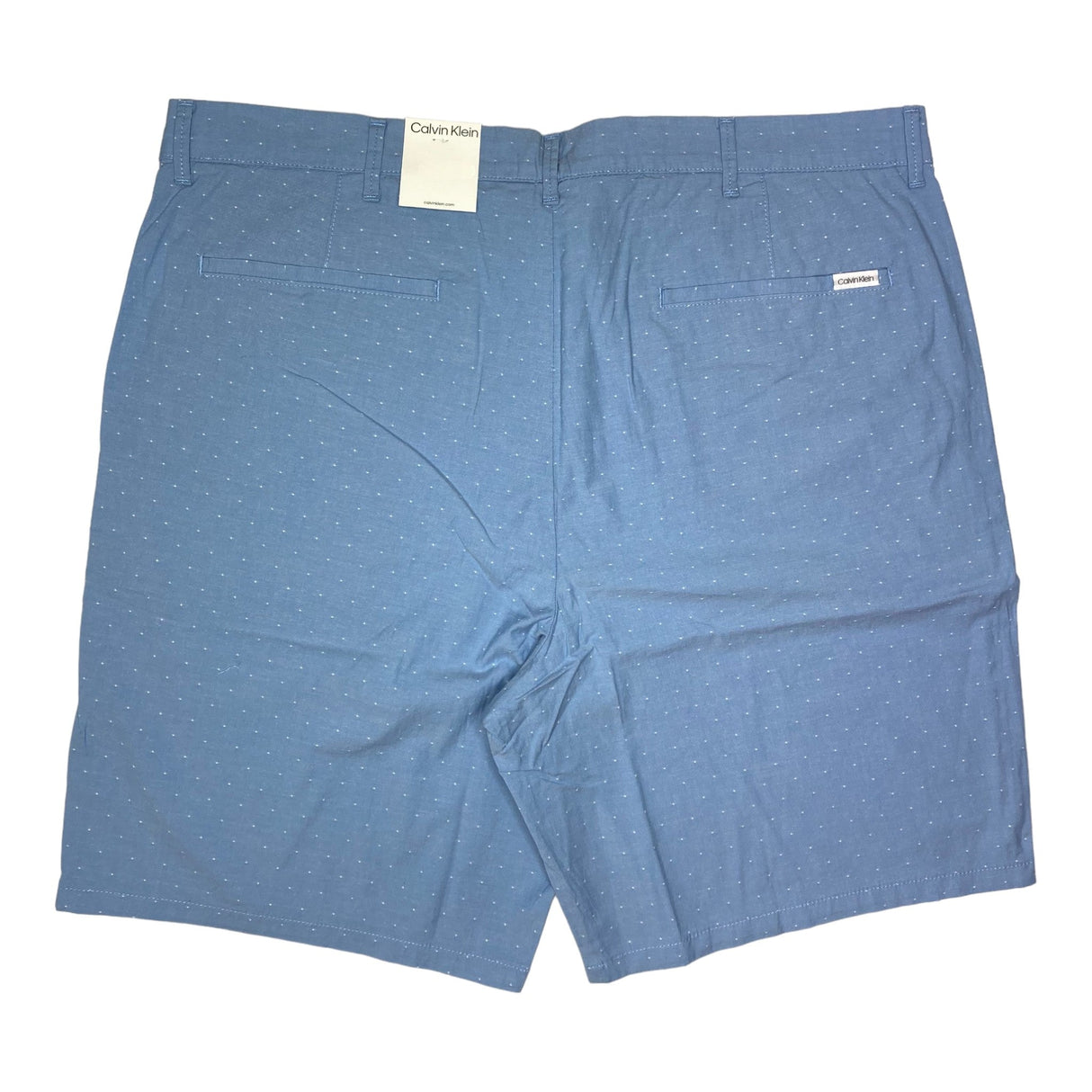 Calvin Klein Men's Dobby Shorts - Light Blue