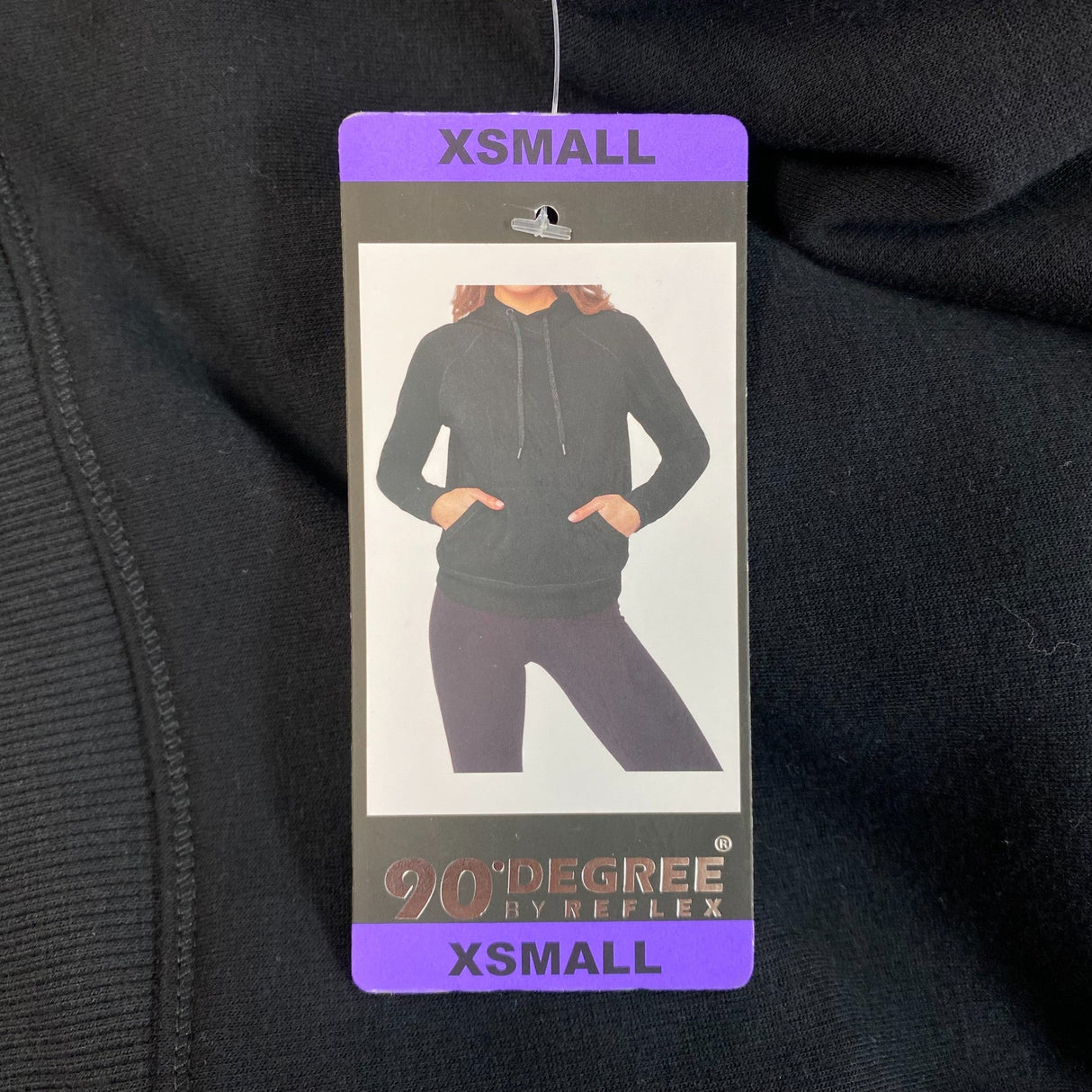 Reflex Women's 90 Degree Hoodie - Black