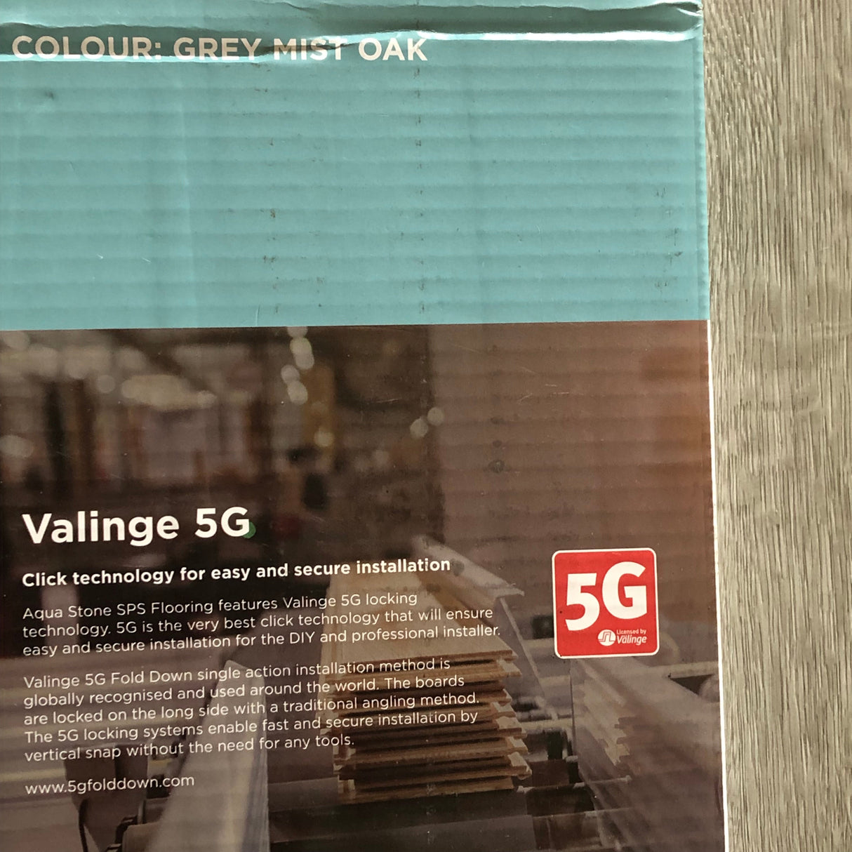 Aqua Stone 6.5mm Stone Polymer Composite Flooring 6+ 1 free