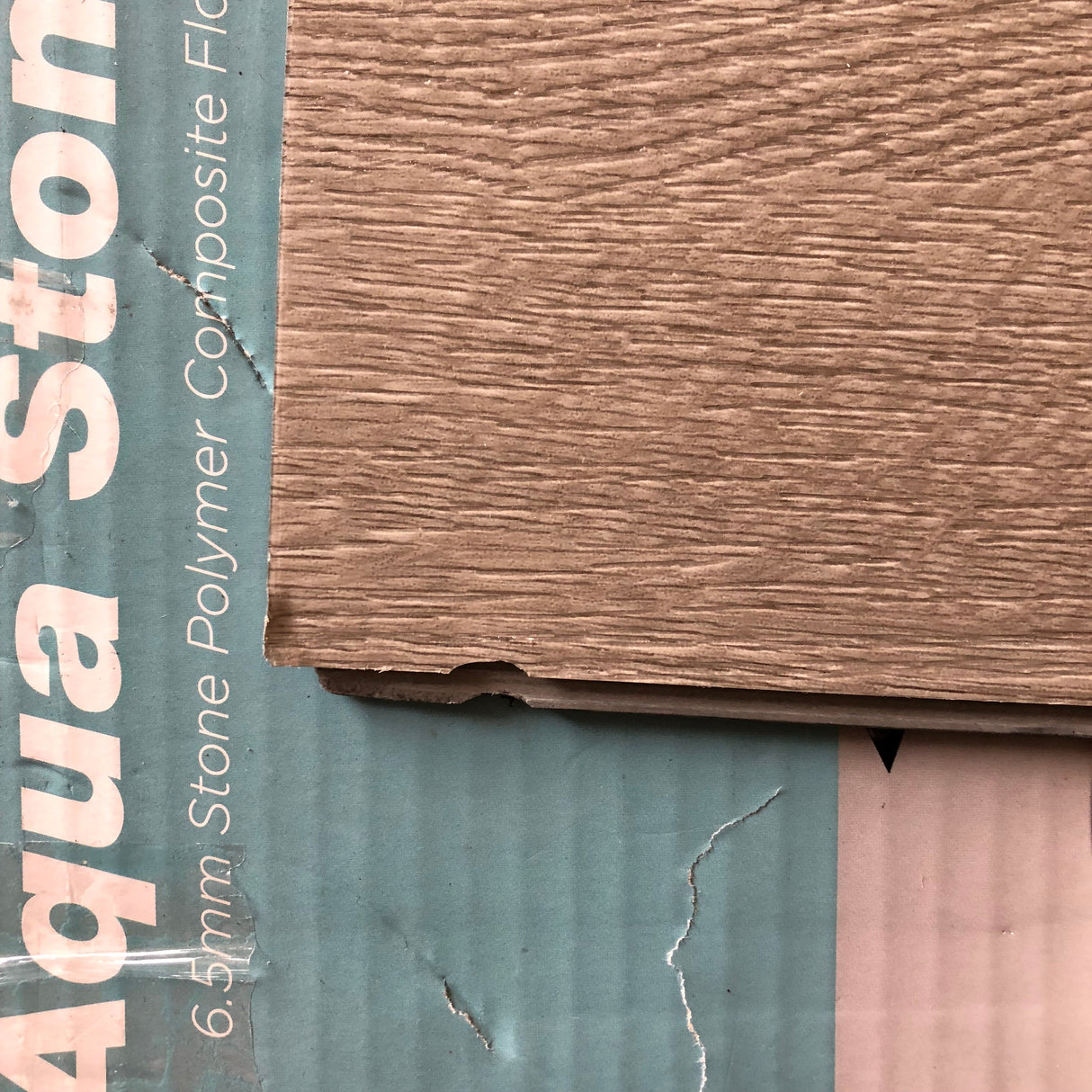 Aqua Stone 6.5mm Stone Polymer Composite Flooring 6+ 1 free