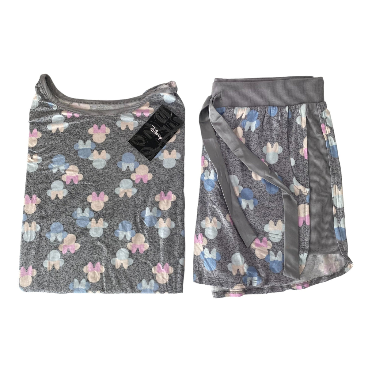 Disney Minnie Mouse Short Pyjama Set With Pockets SIZE - Small