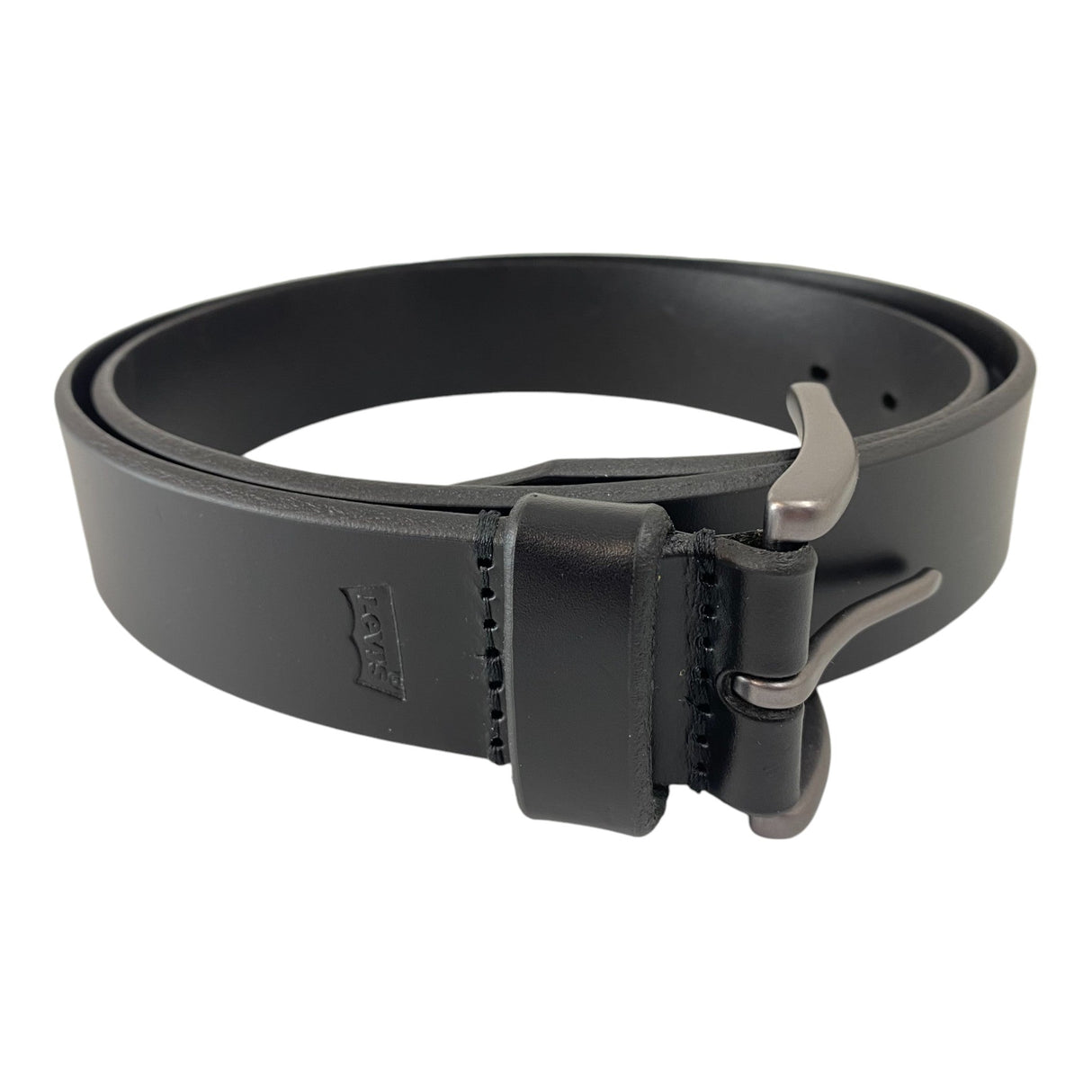 Levis Men's Casual Black Leather Belt - Size 36