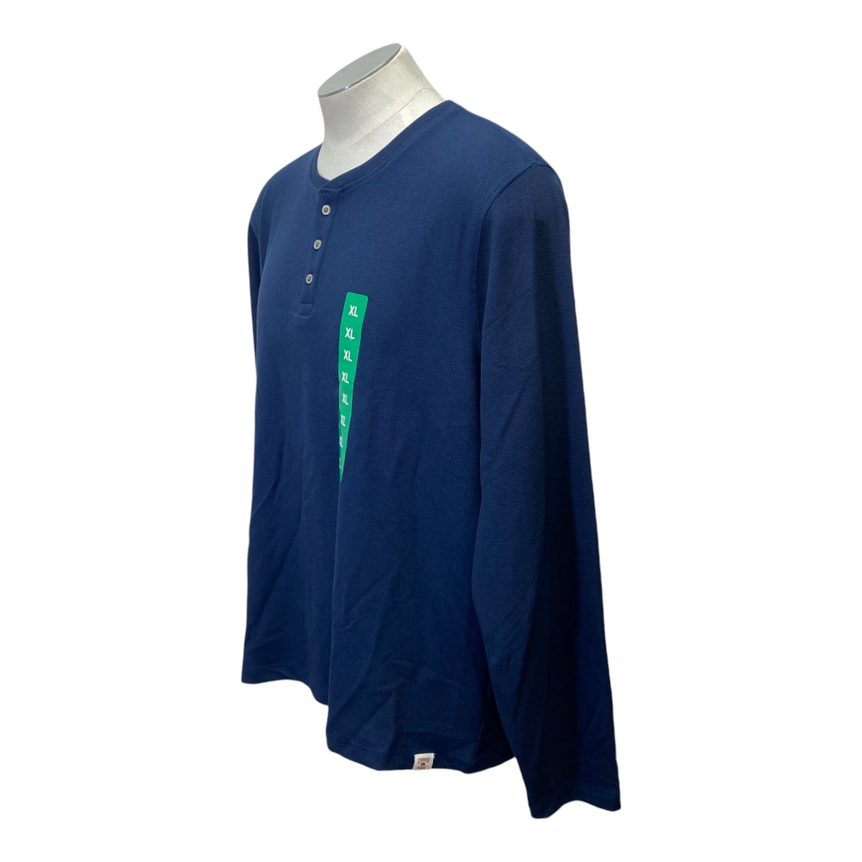 Copper & Oak Men's Waffle Button Long Sleeve Shirt SIZE - Extra Large