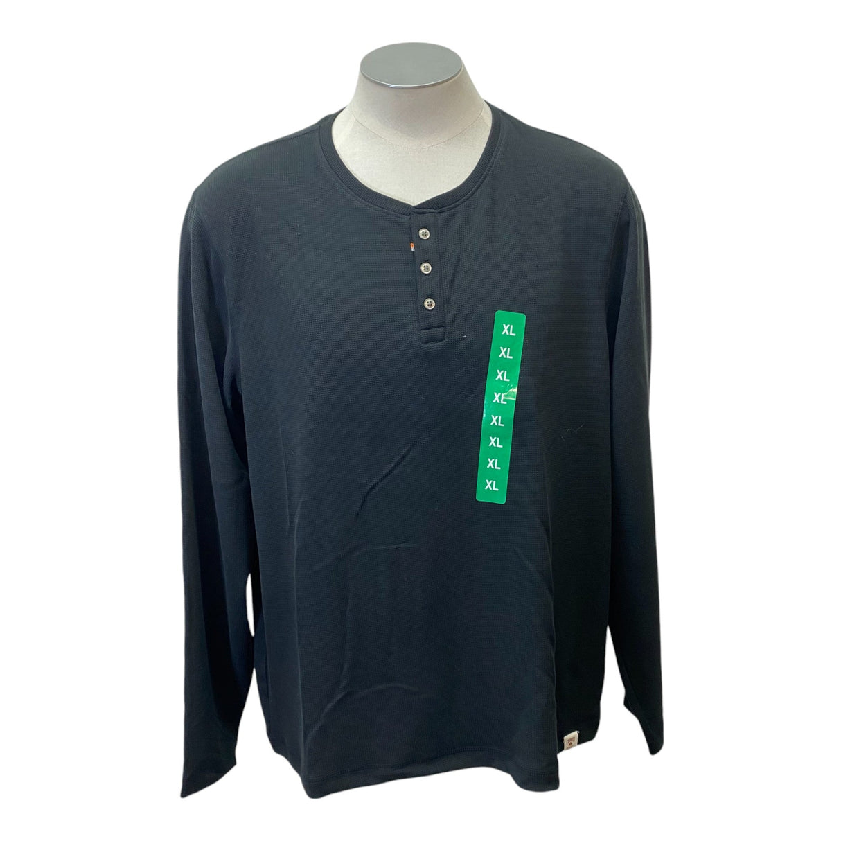 Copper & Oak Men's Waffle Button Long Sleeve Shirt SIZE - Extra Large