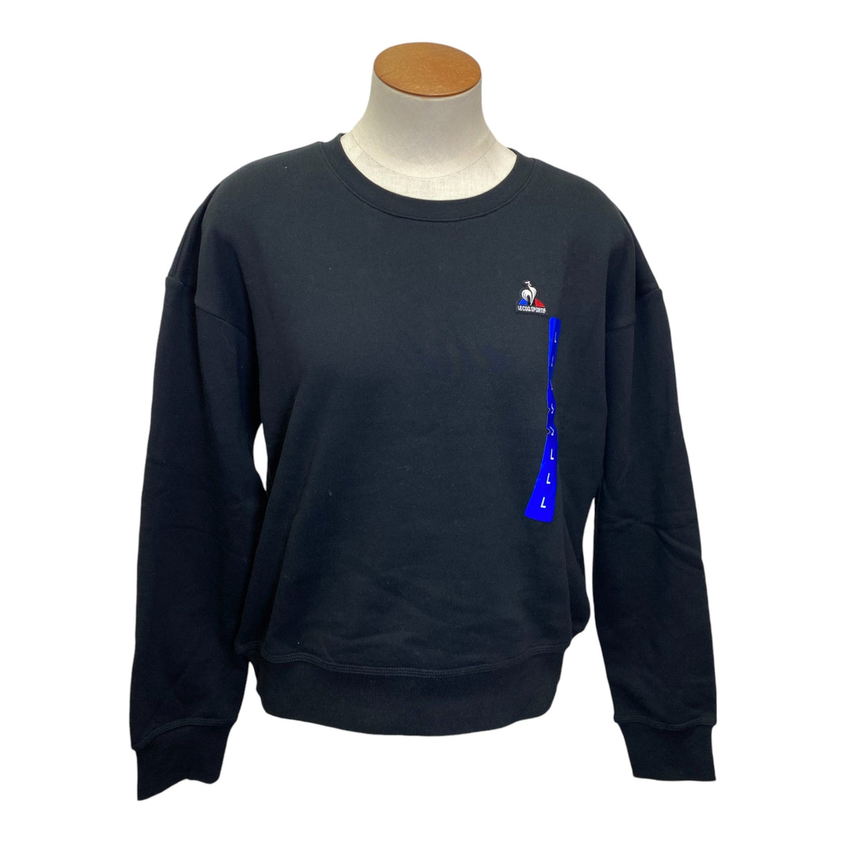 Le Coq Women's Sacha Crew Sweater - Black