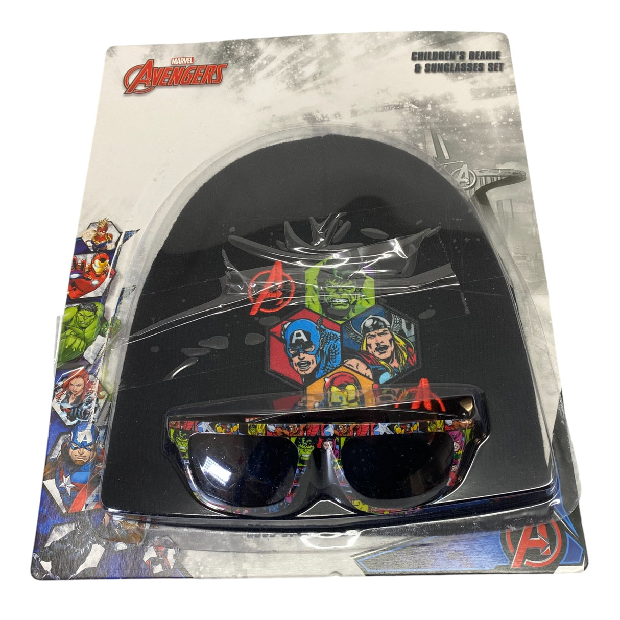 Marvel Avengers Children's Beanie & Sunglasses Set