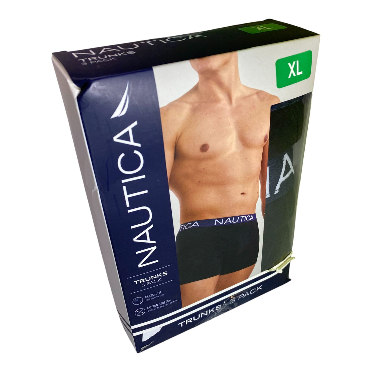 Nautica 3x Mens Trunks SIZE - Extra Large
