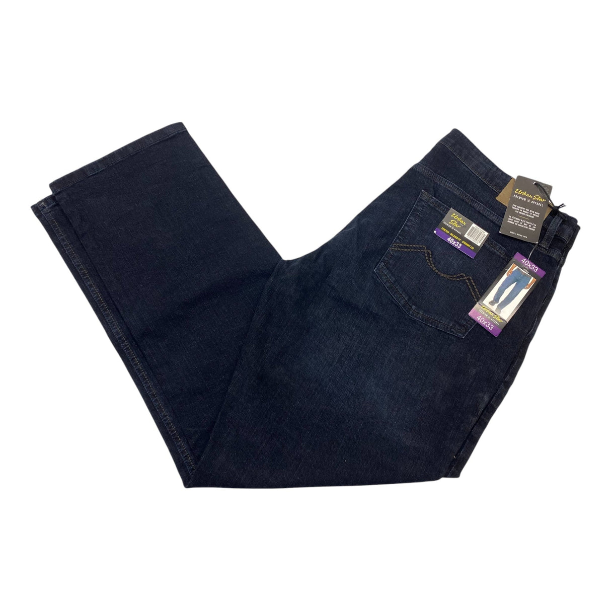 Urban Star Men's Premium Apparel Jeans - Size 40x33 SIZE - 40