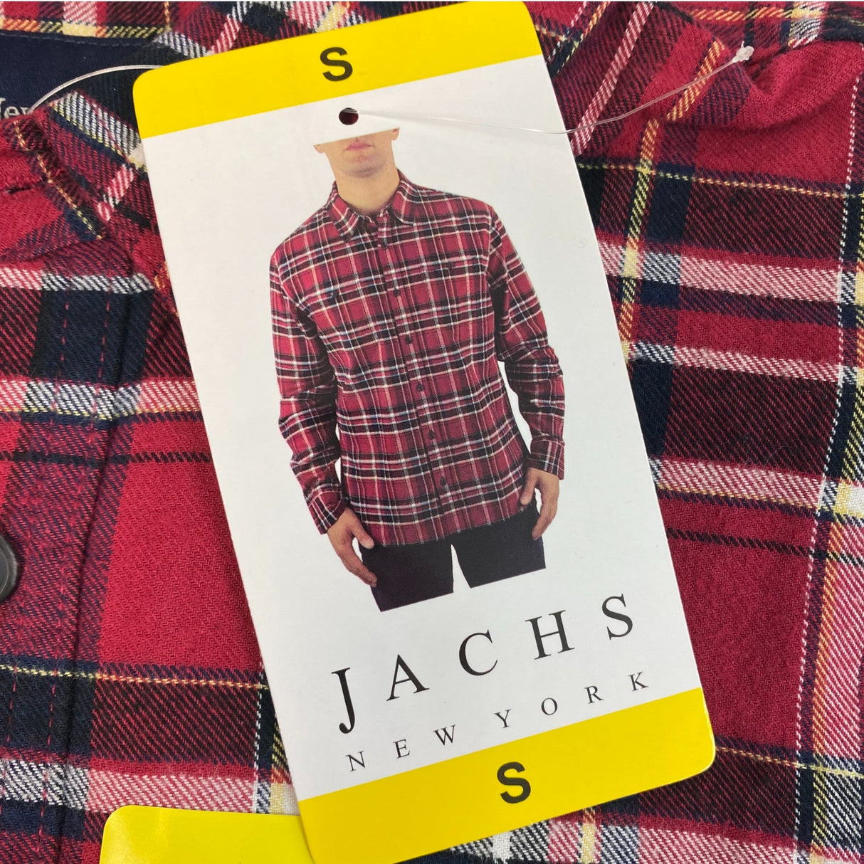 Jachs Men's Regular Fit Flannel Shirt - Red