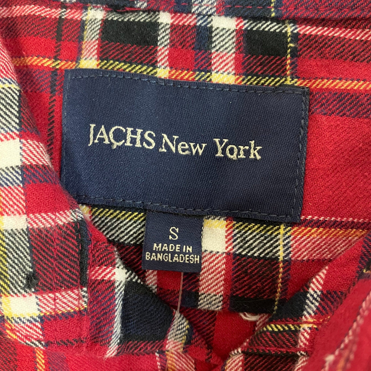 Jachs Men's Regular Fit Flannel Shirt - Red