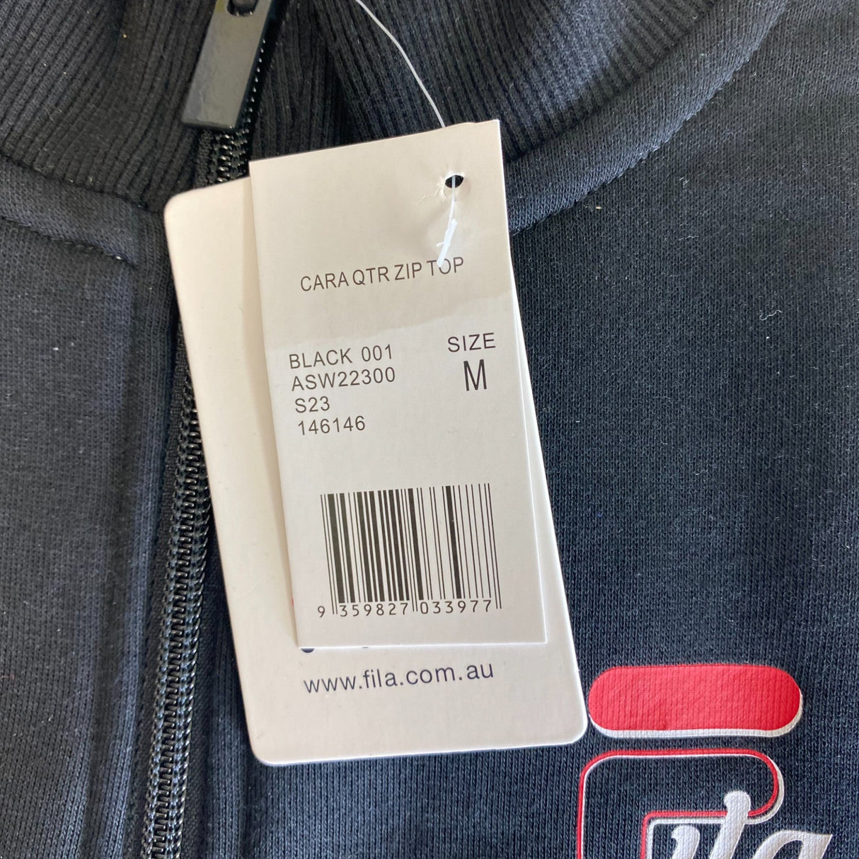 Fila Women's Cara Quarter Zip Top Sweater SIZE - Medium