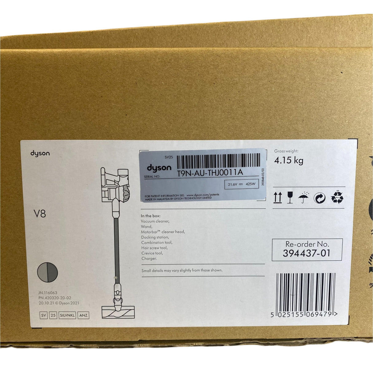 Dyson V8 2022 Cordless Stick Vacuum - SV25