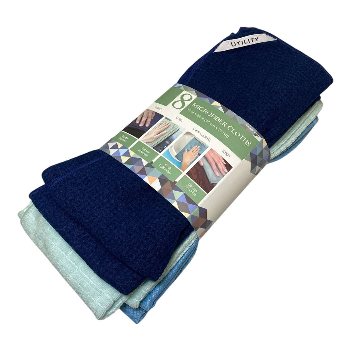Town & Country 8x Multi Purpose Microfiber Cloths