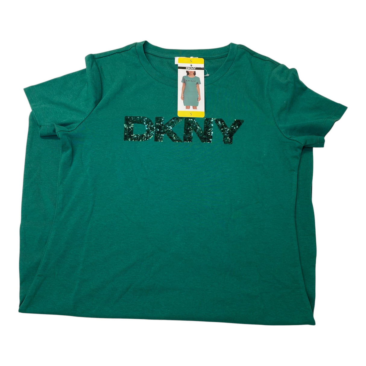 DKNY Women's Sequin Dress T-Shirt SIZE - Small
