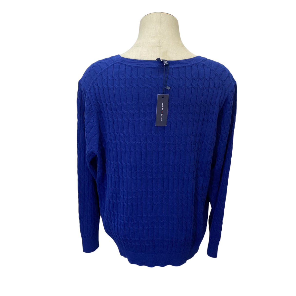 Tommy Hilfiger Women's Jenny Scoop NK Sweater SIZE - XXL