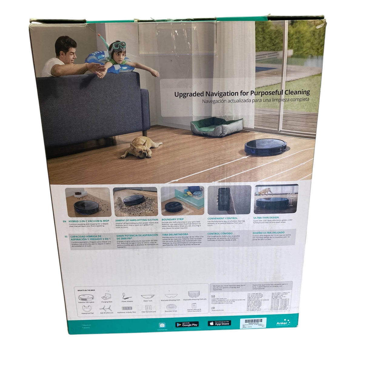 Eufy RoboVac G30 Hybrid 2-in-1 Vacuum and Mop