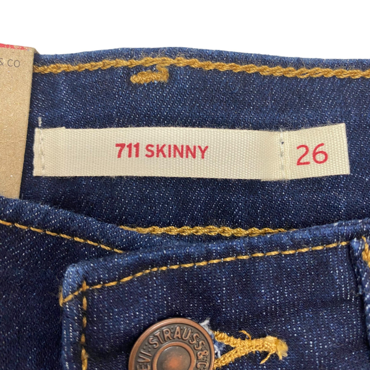 Levi's Women's 711 Mid Rise Skinny Fit Jeans