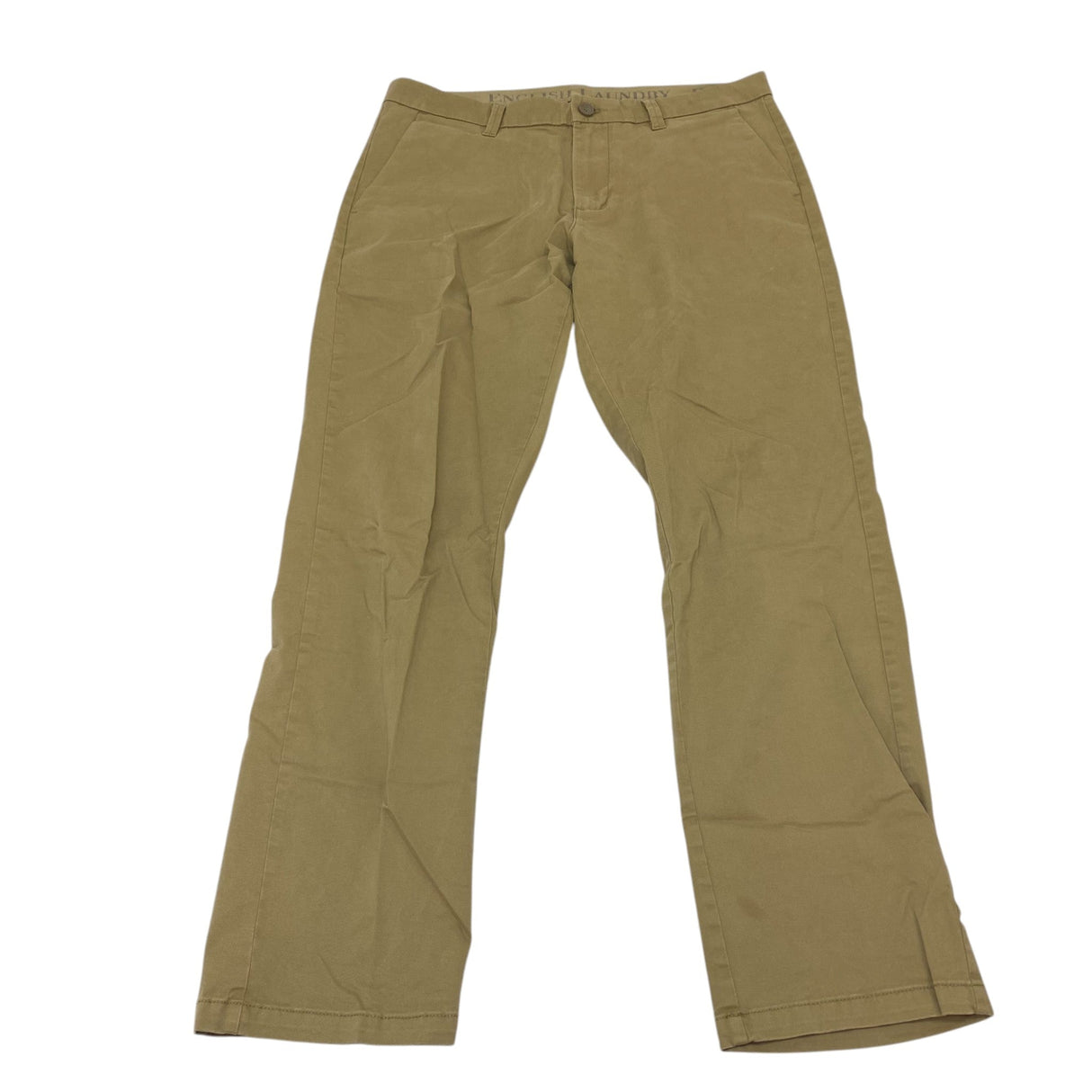 English Laundry Men's Straight Fit Flat Front Chino Pants SIZE - 32x30