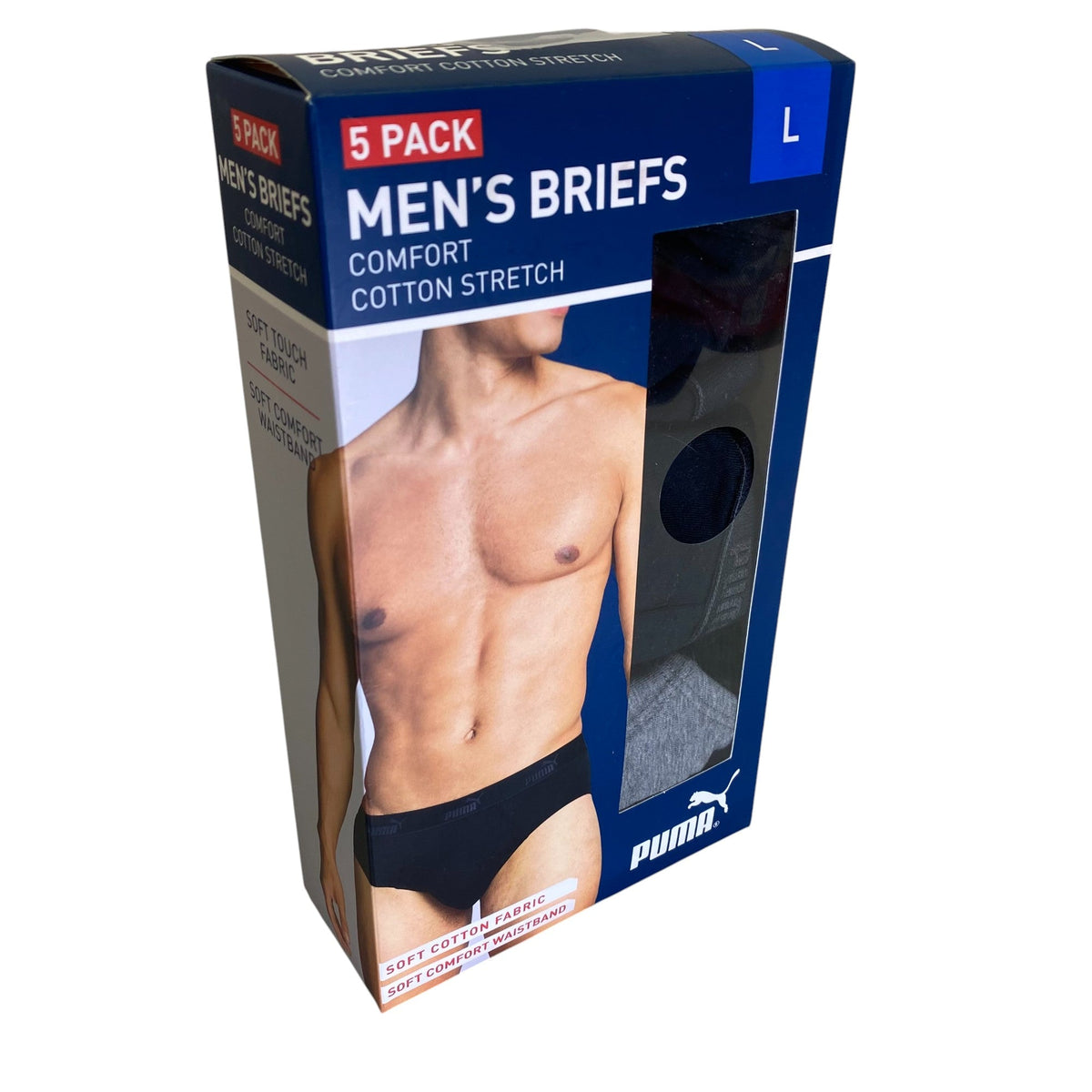 Puma 5x Men's Briefs SIZE - Large