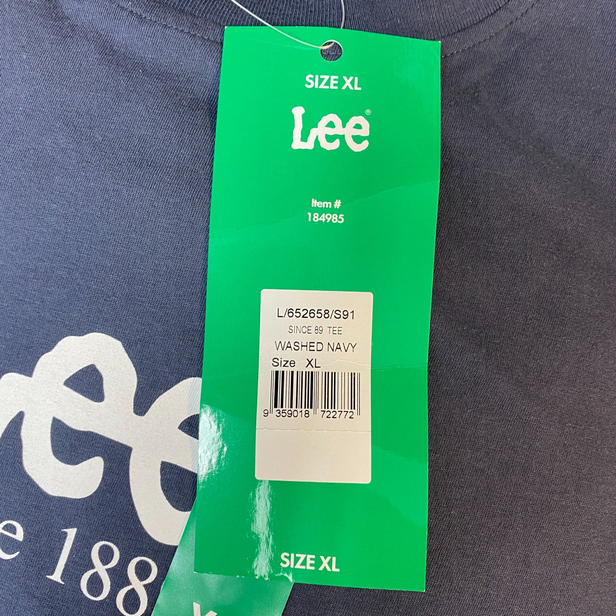 Lee Women's Since 89 Classic Fit Tee SIZE - Extra Large