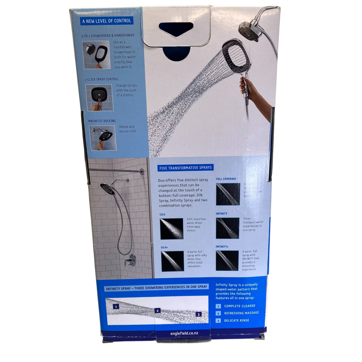 Englefield Duo Shower Head and Hand Shower