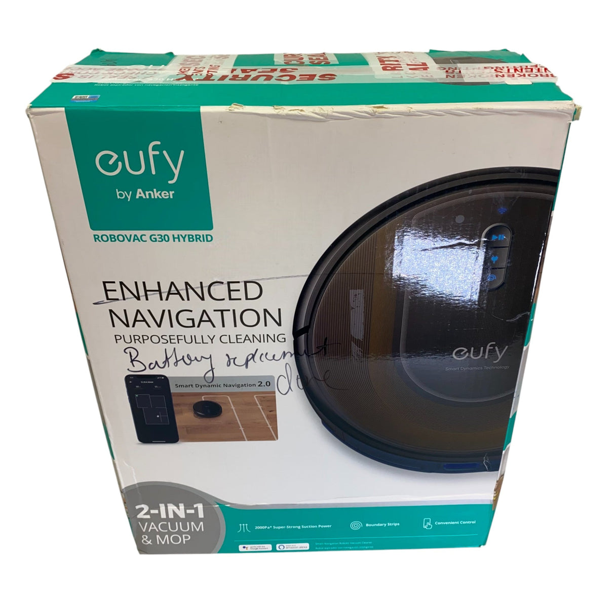 Eufy RoboVac G30 Hybrid 2-in-1 Vacuum and Mop