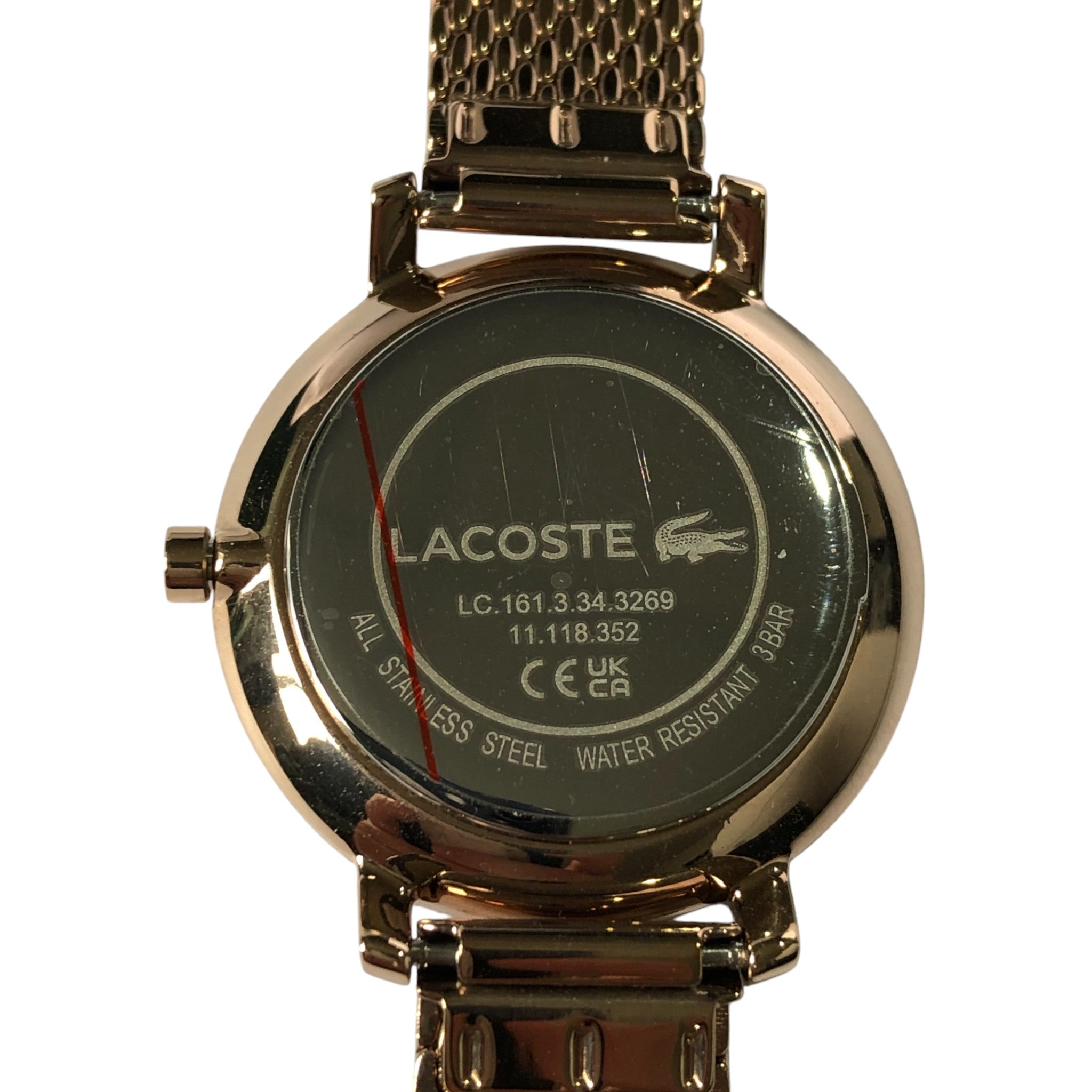 Lacoste Women's Suzanne Gold Mesh Bracelet Watch