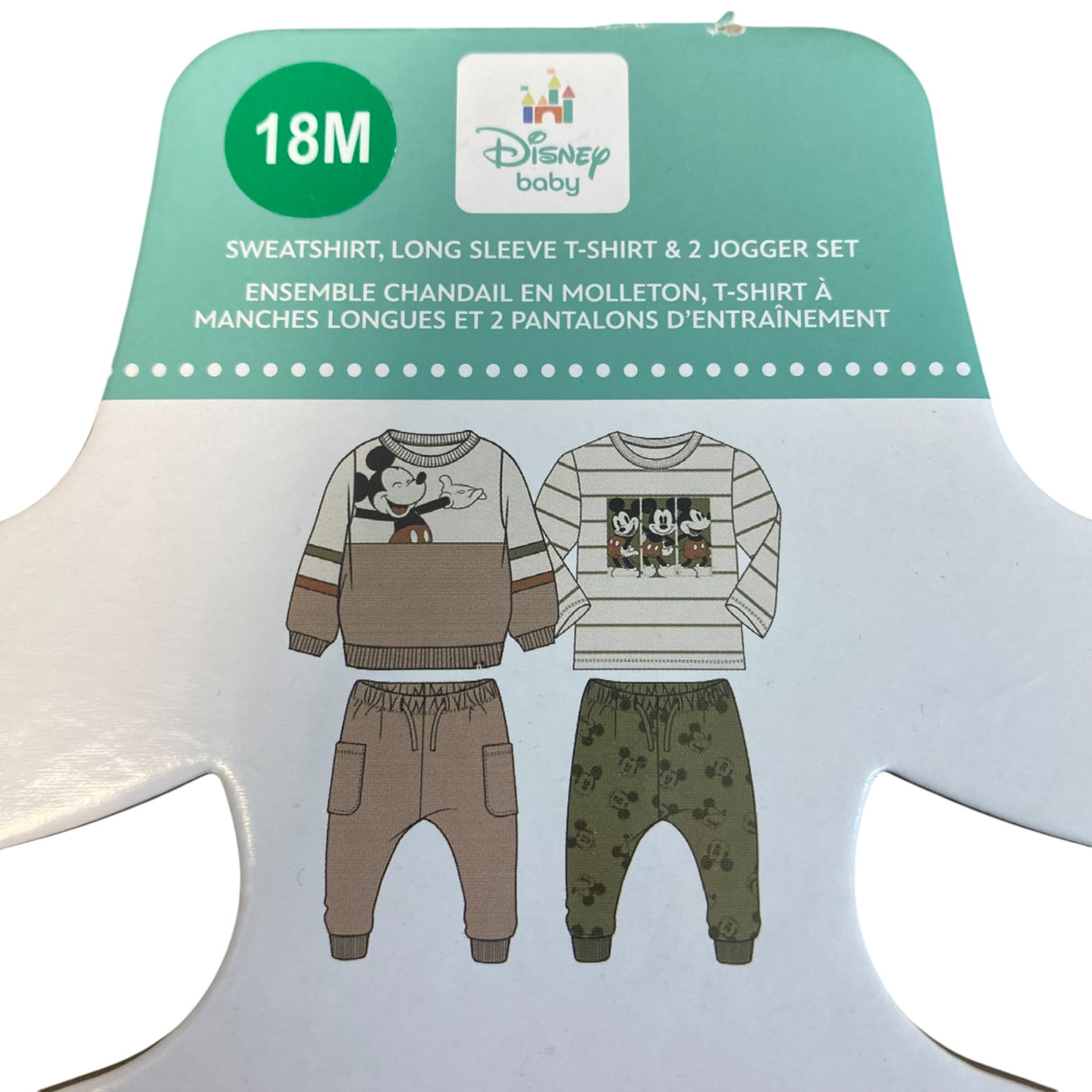 Disney Boys 3 Piece Clothing Set SIZE - 18months
