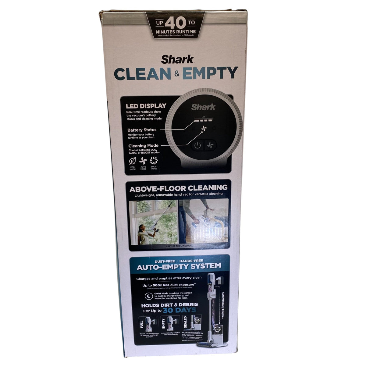 Shark Clean And Empty Cordless Stick Vacuum BU3521ANZ