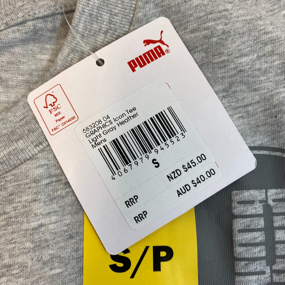 Puma Men's Graphics Icon Tee SIZE - Small