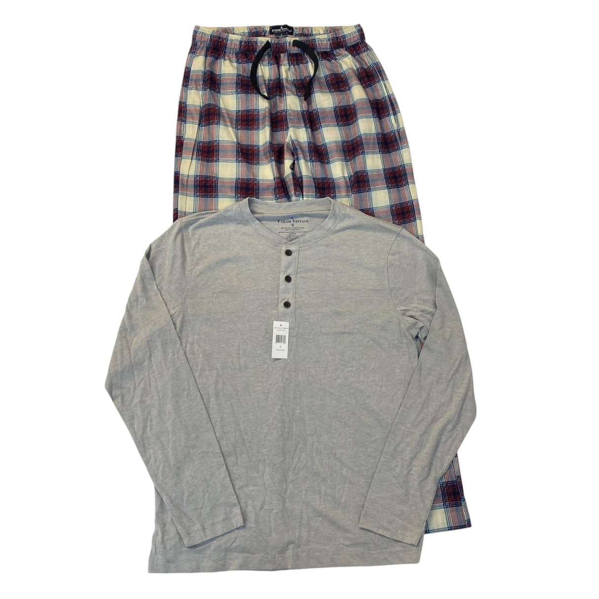 Tailor Vintage Men's 2 Piece Pyjama Set SIZE - Small