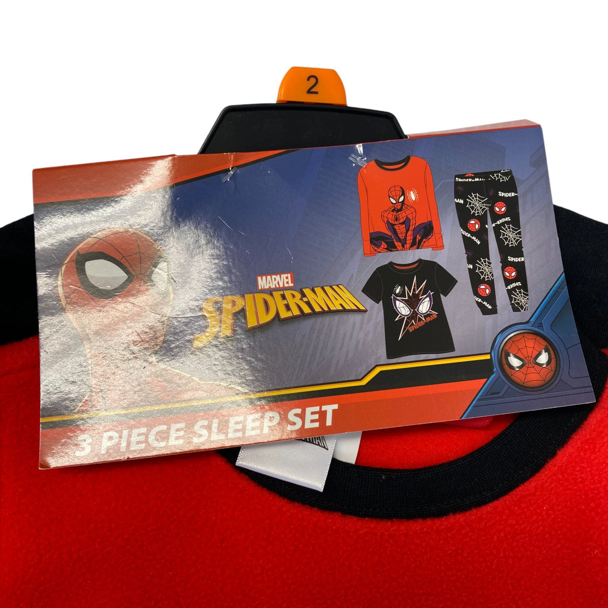 Marvel Boys Spider-Man 3 Piece Sleep Set SIZE - 2