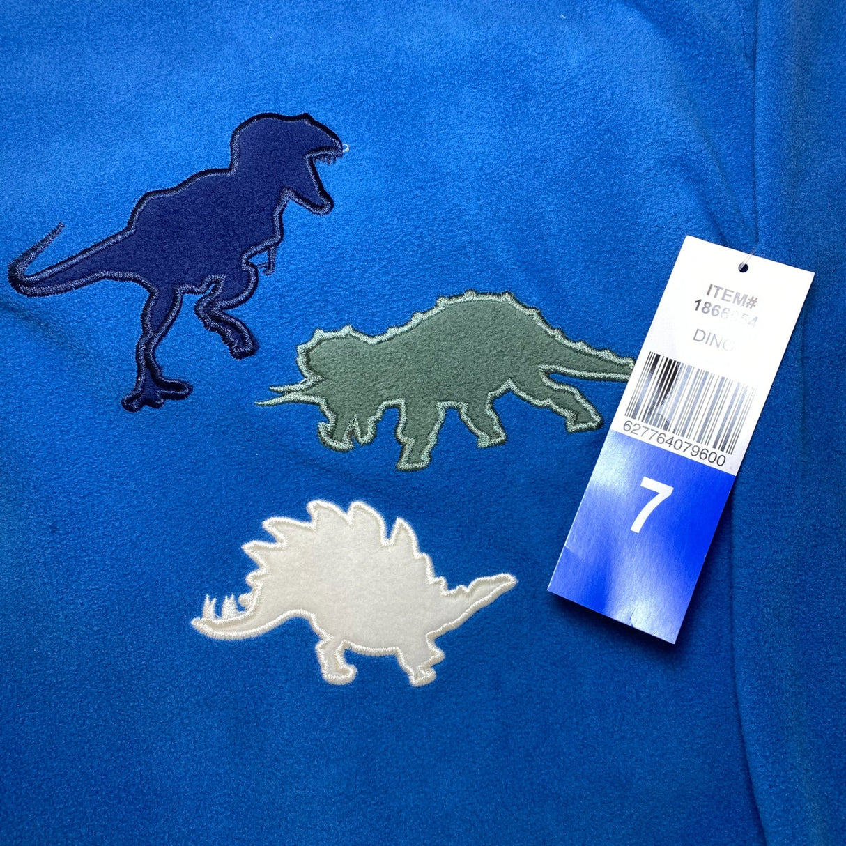 Pekkle Boys 3 Piece Pyjama Set - Dino SIZE - 7