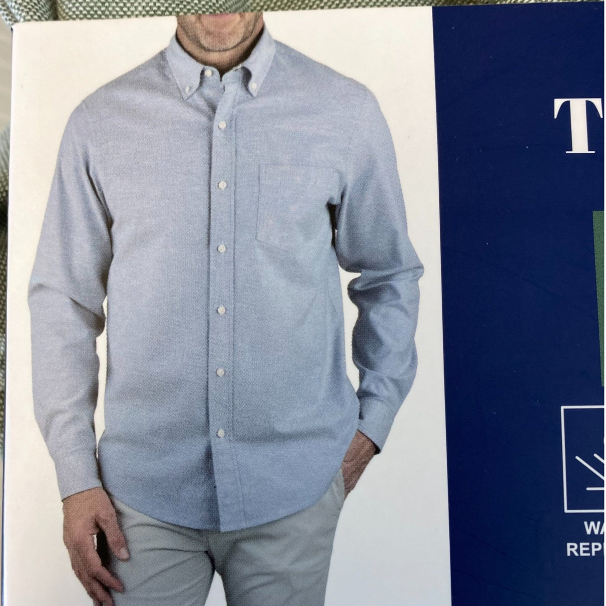 Tailor Vintage Men's Airotec Stretch Oxford Shirt SIZE - Large