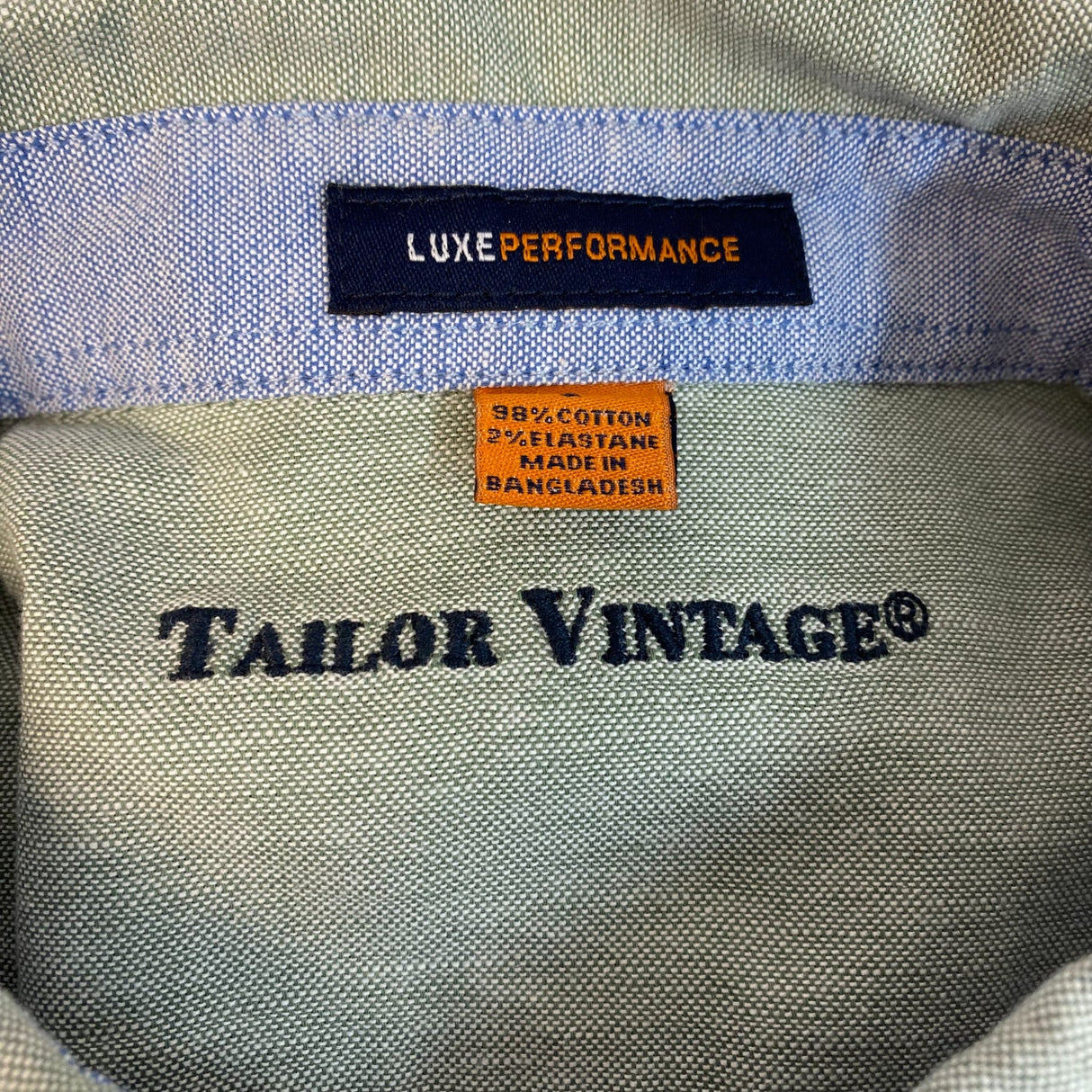 Tailor Vintage Men's Airotec Stretch Oxford Shirt SIZE - Large