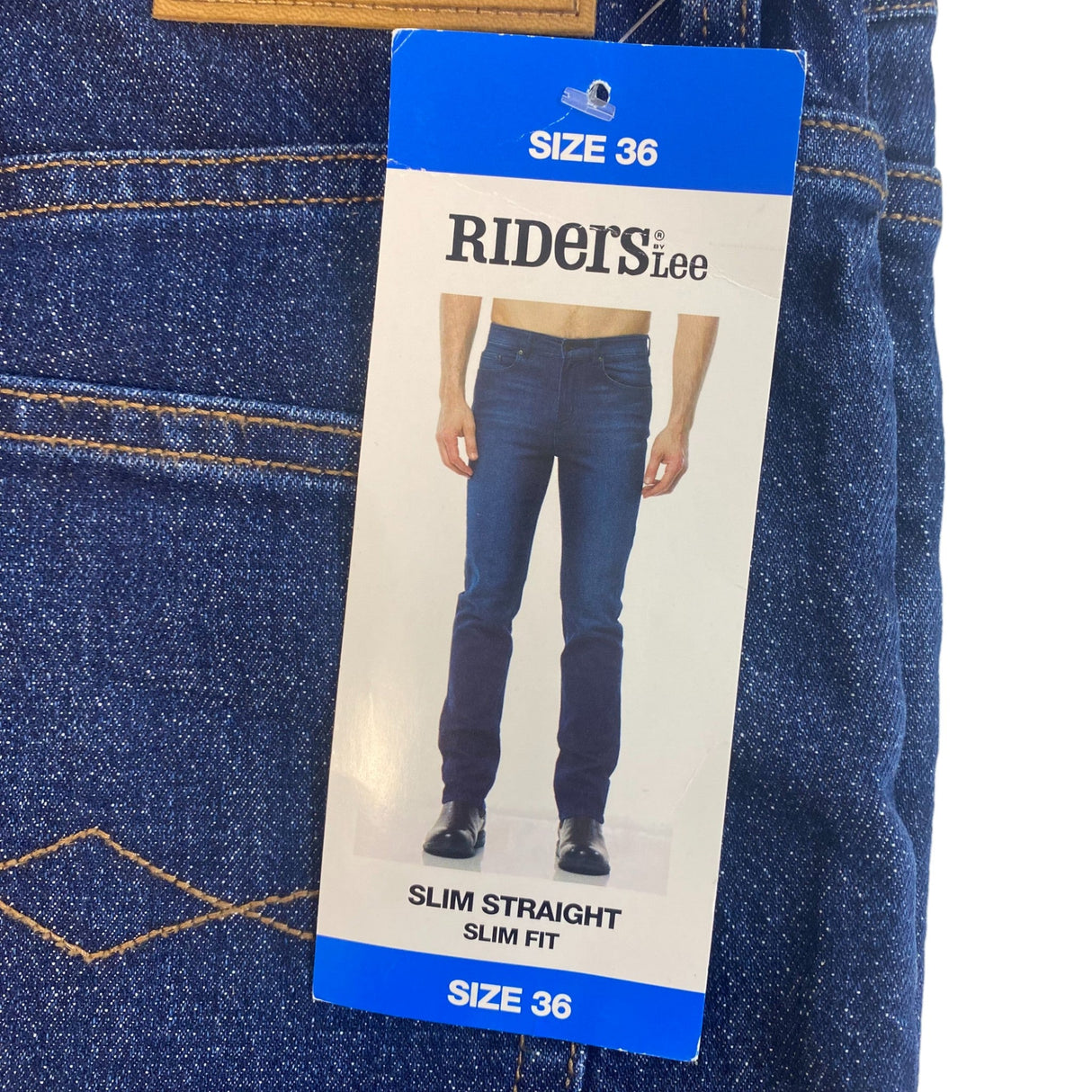 Lee Men's Riders Slim Straight Fit Jeans SIZE - 36