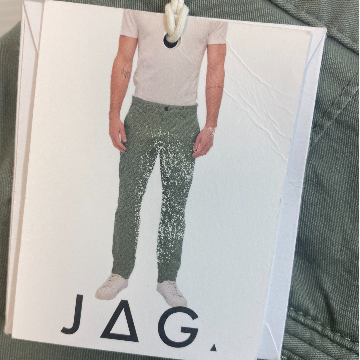 Jag Men's Slim Fit Chino Pants SIZE - 42x32