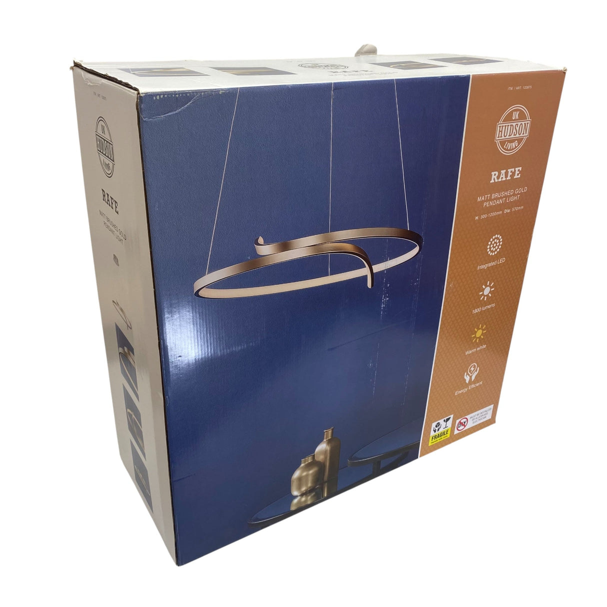 Hudson Living Rafe LED Pendant Light