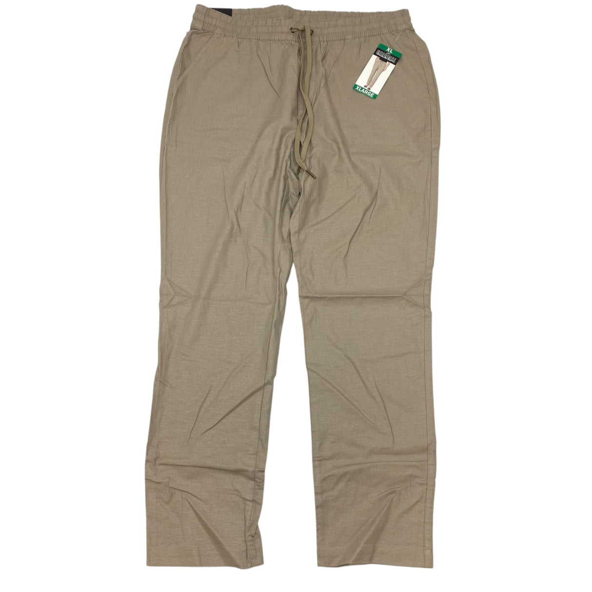 Nicole Miller Women's Linen Blend Original Fit Pants SIZE - Extra Large